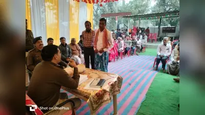 जन संवाद में एसपी ने सुनी आम लोगों की समस्याएं