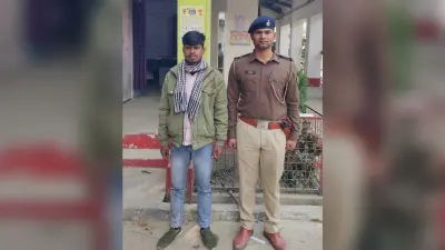 लाल वारंटी अभियुक्त को गिरफ्तार
