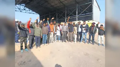 सीसीएल एनके एरिया में हड़ताल का व्यापक असर