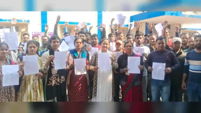 लिपिक संघ ने नियत वेतन देने पर व्यक्त की नाराजगी