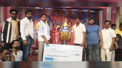 सीआइएसएफ जेपी क्रिकेट टूर्नामेंट में नवगछिया ने जमाया कब्जा