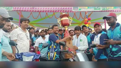 टी ट्वेंटी क्रिकेट टूर्नामेंट के फाइनल मुकाबले में भागलपुर ने खगड़िया को हराया