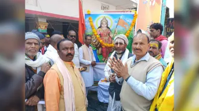 ठाकुरवाड़ी बिशौनी में गूंजा सनातन एकता का स्वर