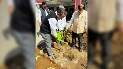 जिला जज व न्यायिक पदाधिकारियों ने पौधारोपण कर लिया पर्यावरण रक्षा का संकल्प