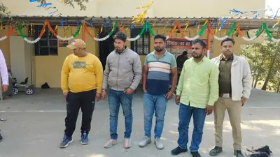 406 लीटर विदेशी शराब के साथ चार धंधेबाज गिरफ्तार