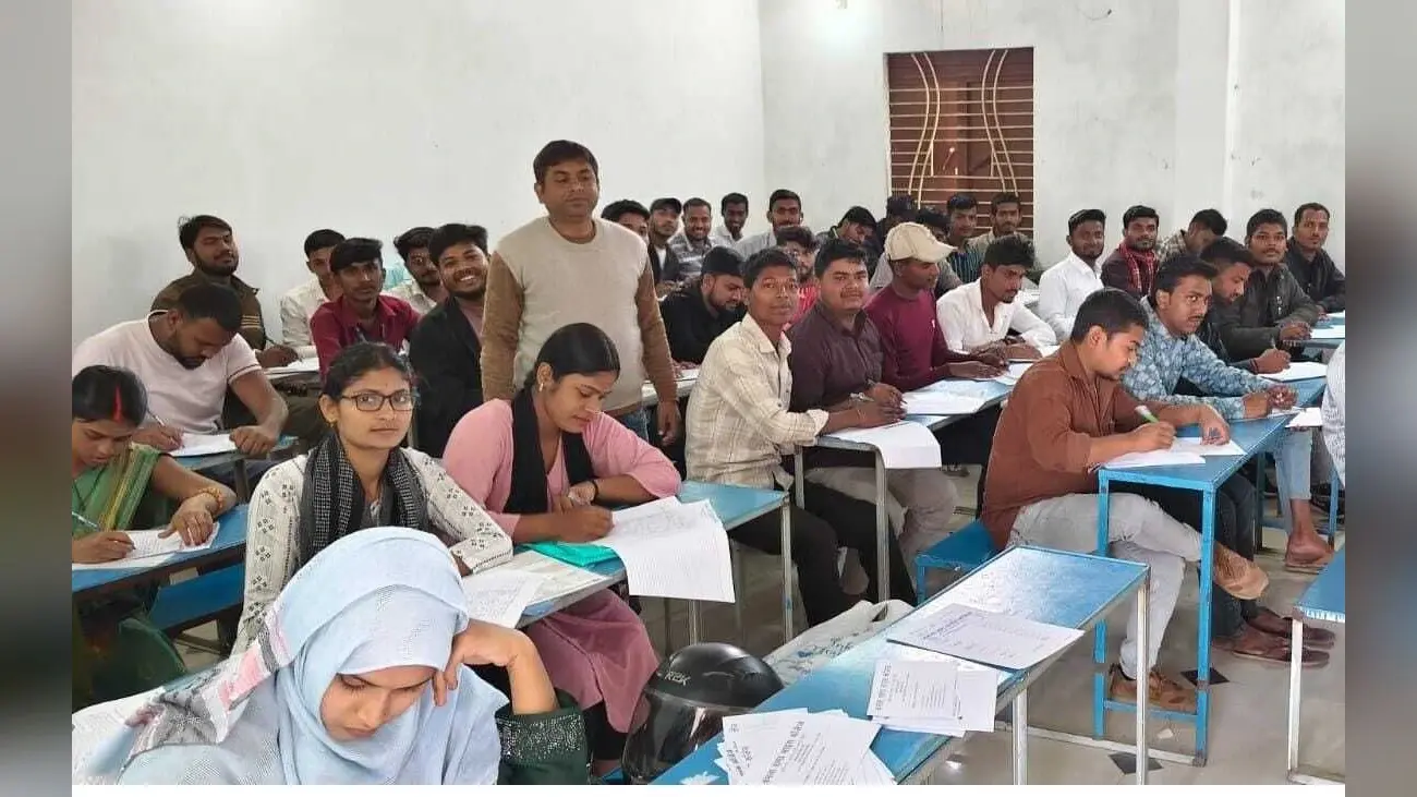 कमला राणा साइंस कॉलेज में सीआइए की परीक्षा शुरू