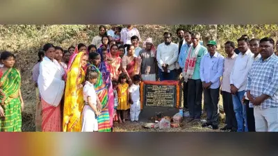 आंगनबाड़ी भवन का शिलान्यास
