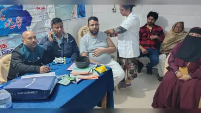 सदर अस्पताल में छह हज यात्रियों को लगाया गया टीका