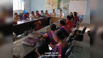 जिला क्षेत्रीय प्रबंधक ने सेविकाओं को दिया समर ऐप का प्रशिक्षण