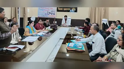 आंगनबाड़ी केंद्र पर शत प्रतिशत मूलभूत सुविधा कराये उपलब्ध : जिलाधिकारी