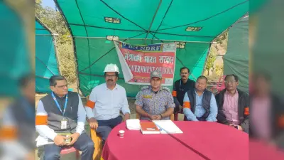 हादसा होने का बजा सायरन, राहत दल ने तत्काल संभाला मोर्चा