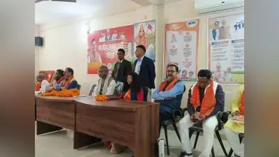 गोड्डा में नगर निकाय चुनाव : बाबूलाल मरांडी ने कार्यकर्ताओं को किया प्रेरित