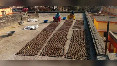 East Singhbhum News : चाकुलिया गौशाला में बनी सामग्री से देश भर में होगा होलिका दहन