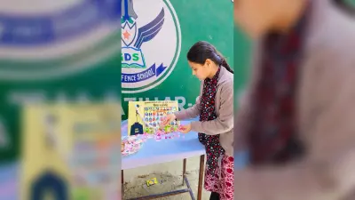गैप डिफेंस स्कूल के छात्रों ने पुलवामा के शहीद को याद किया