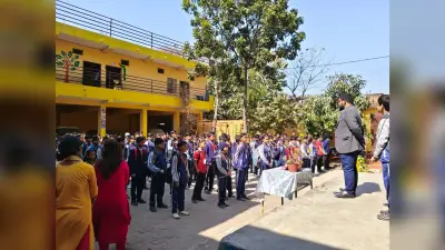 फुलवामा हमले में शहीद हुए जवानों को दी गयी श्रद्धांजलि