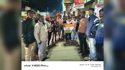 पुलवामा में शहीद हुए वीर जवानों को दी गयी श्रद्धांजलि