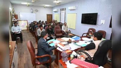 कृषि योजनाओं की प्रगति की उपायुक्त ने की समीक्षा