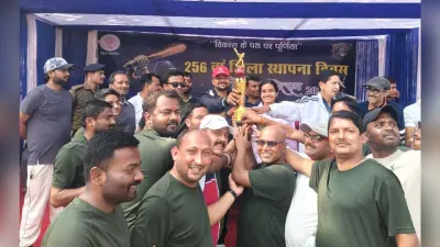 रोमांचक मुकाबले में मीडिया इलेवन ने जिला प्रशासन को छह रन से हराया