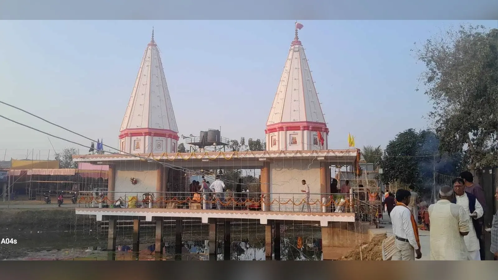 महाशिवरात्रि पर चतुर्भुज गांव में भव्य शिव मंदिर में हुई प्राण प्रतिष्ठा