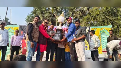 फाइनल मुकाबला में पुलिस-11 कटिहार ने शील्ड पर जमाया कब्जा