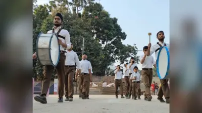 आरएसएस ने मनाया अखिल भारतीय घोष दिवस