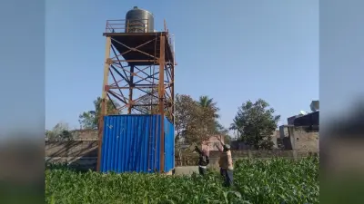 कभी भी ध्वस्त हो सकता है जलमीनार, पेयजल की हो सकती है समस्या