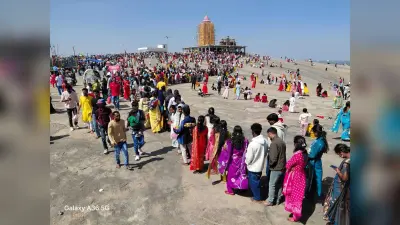 शिवलोक धाम मरासिल्ली पहाड़ पर उमड़ा जनसैलाब