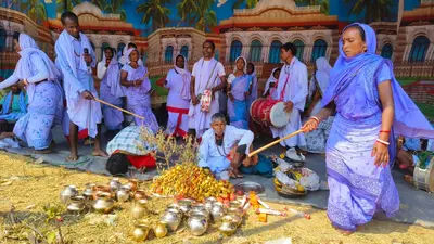 महेशपुर शिव मंदिर में सफाहोड़ श्रद्धालुओं ने की पूजा-अर्चना
