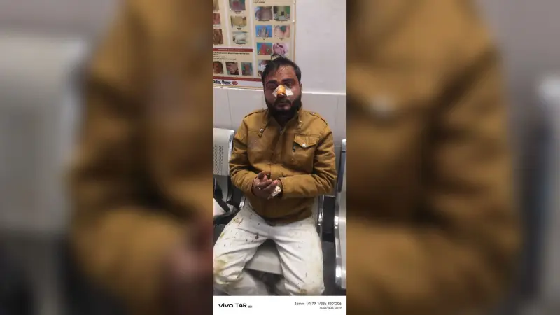 कुर्मा गांव के शिव बारात में मारपीट, युवक जख्मी