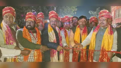 नप अध्यक्ष ने शिव झांकी का किया उद्घाटन