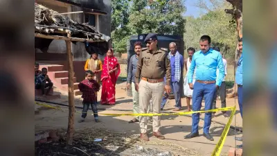 राजद नेता के घर पर बमबाजी, आगजनी से परिवार दहशत में