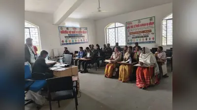 पेसा कानून के तहत योजना चयन व ग्राम सभा संचालन को लेकर दिया गया प्रशिक्षण