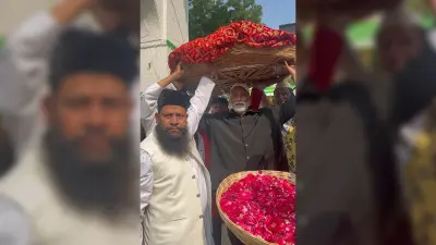 सांसद ने अजमेर शरीफ में चादरपोशी कर मांगी पूर्णिया की तरक्की की दुआ