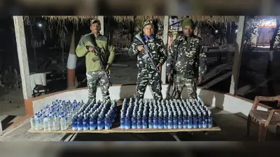 144 लीटर शराब जब्त, तस्कर फरार