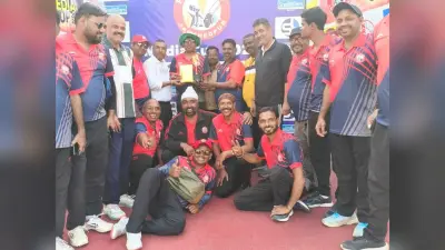 Press Club Of Jamshedpur Media Cup Cricket Tournament :दोमुहानी व दलमा की टीम के बीच आज होगी खिताबी भिड़ंत