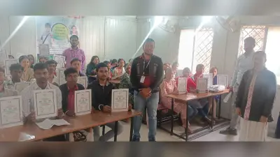 कुशल युवा कार्यक्रम के प्रशिक्षुओं को मिला प्रमाणपत्र