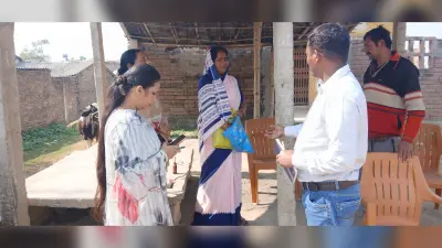 निरीक्षण के दौरान देवरी पंचायत के हेल्थ एंड वेलनेस सेंटर पर लटका रहा ताला, मांगा जबाव