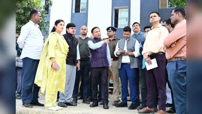 Bhagalpur news डीएम ने जगदीशपुर प्रखंड के बैजनी पंचायत का किया दौरा