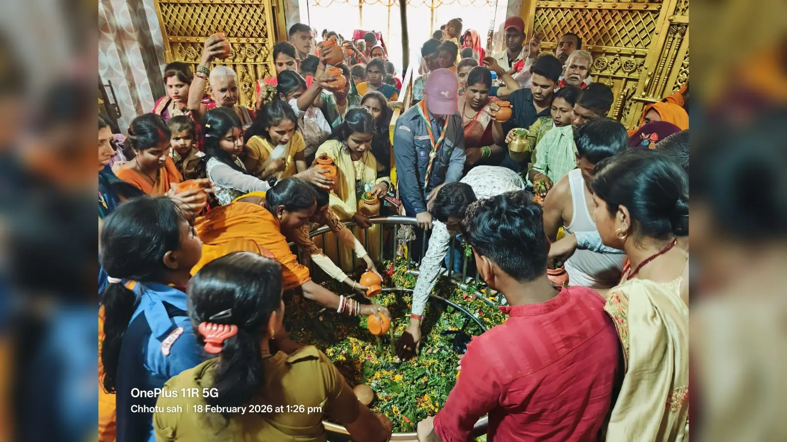 चतुर्थी पर सुंदरनाथ धाम में उमड़े श्रद्धालु