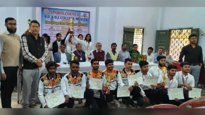 इंटर कॉलेज शतरंज टूर्नामेंट के पुरुष व महिला वर्ग में डीजे कॉलेज विजेता