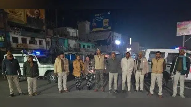 समकालीन अभियान के तहत पुलिस की छापेमारी में 47 गिरफ्तार