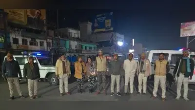 समकालीन अभियान के तहत पुलिस की छापेमारी में 47 गिरफ्तार