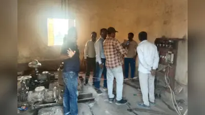 दो महीने से बंद जलापूर्ति योजना का निरीक्षण