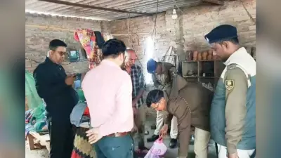 चाय की दुकान पर छापेमारी में दो किलो गांजा बरामद, तस्कर गिरफ्तार