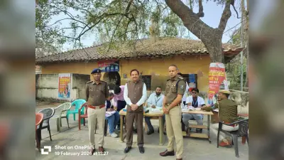 181 पुलिस कर्मियों के रक्तचाप की जांच