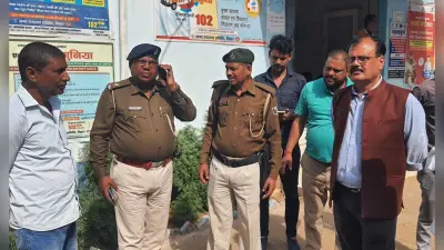 पुत्र को स्कूल से घर लाने जा रहे पिता की बाइक दुर्घटना में हुई मौत