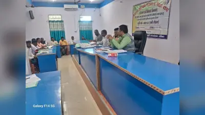 शंभुगंज में कृषि सांख्यिकी संबंधित एक दिवसीय प्रशिक्षण आयोजित