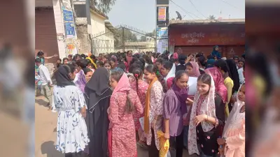 शांतिपूर्वक चल रही मैट्रिक की परीक्षा