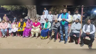 सोनम बागे के पक्ष में तोरपा विधायक ने किया जनसंपर्क
