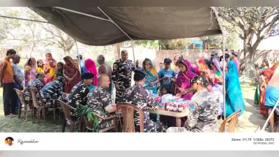 एसएसबी ने लगाया चिकित्सा शिविर